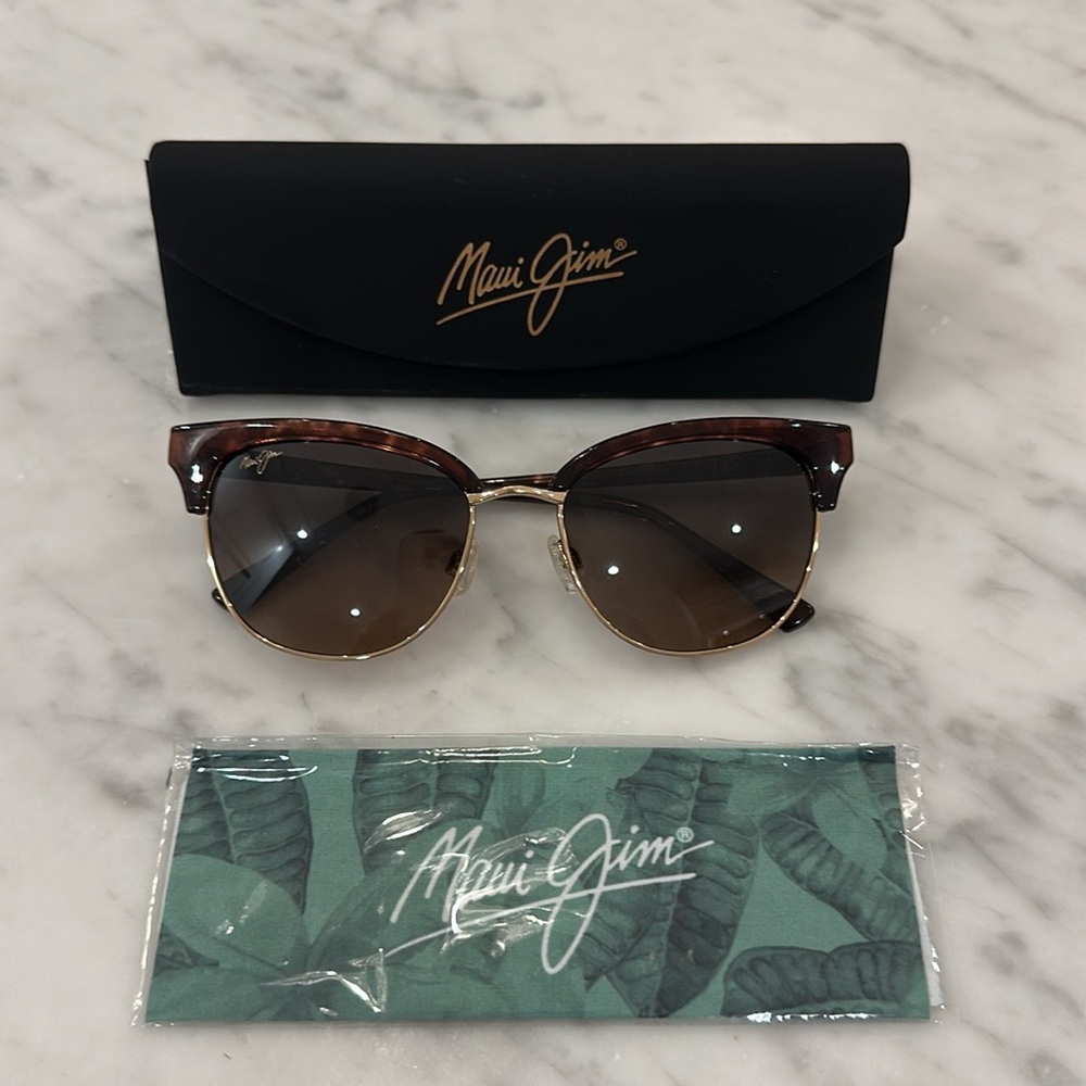 Maui Jim Lokelani Cat Eye Polarized Sunglasses